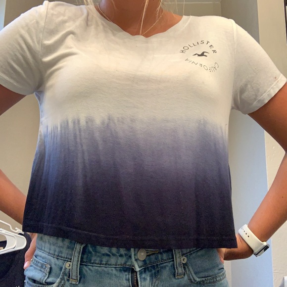 3 barley worn hollister t-shirts - Picture 3 of 6